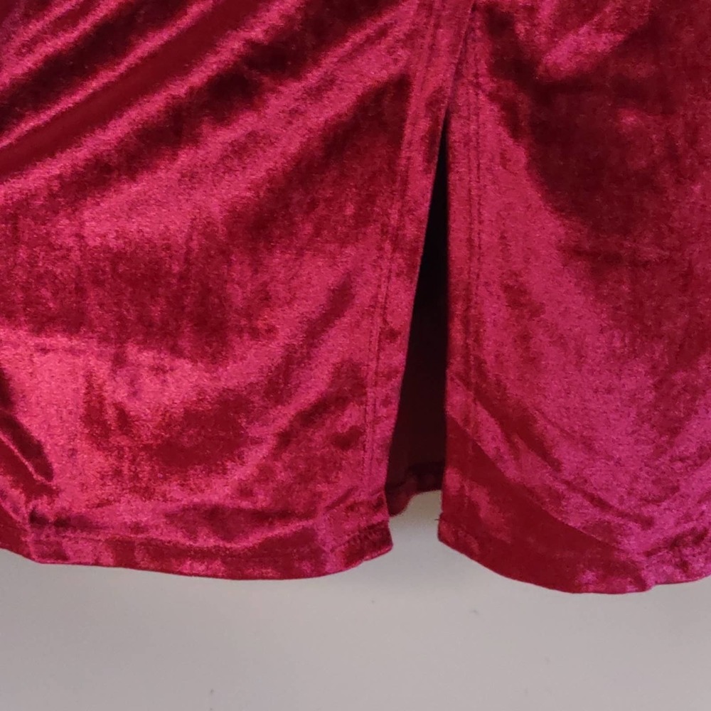 Kalani Hilliker / Alyce Paris One Shoulder Cranberry Short Dress Small - Picture 7 of 10